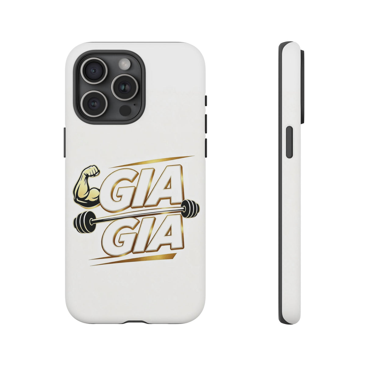 Gym It Away - GIA White Phone Case