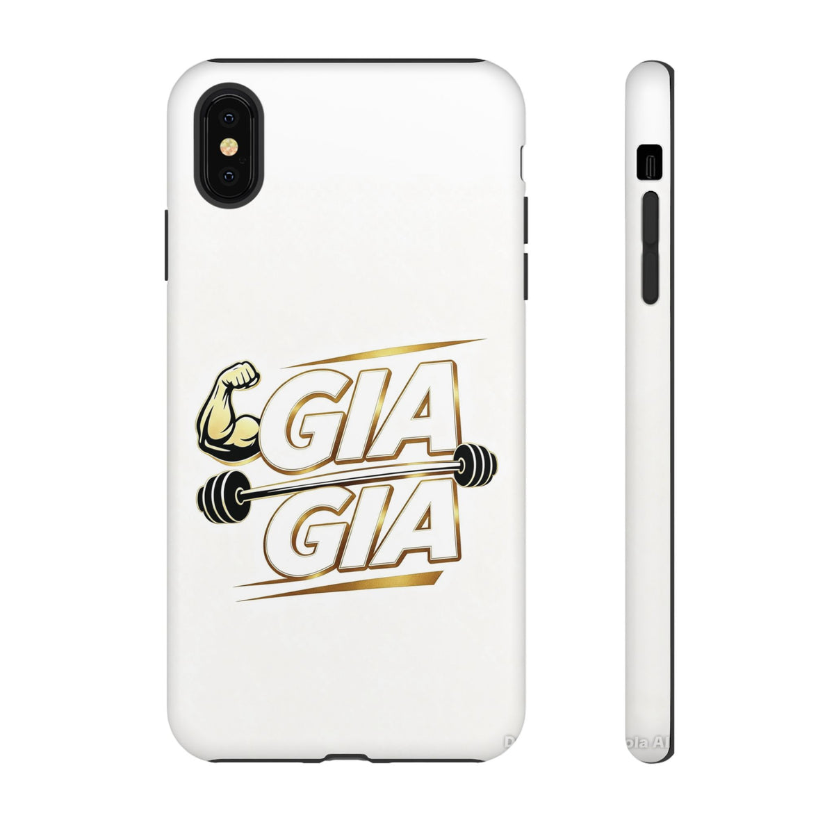 Gym It Away - GIA White Phone Case