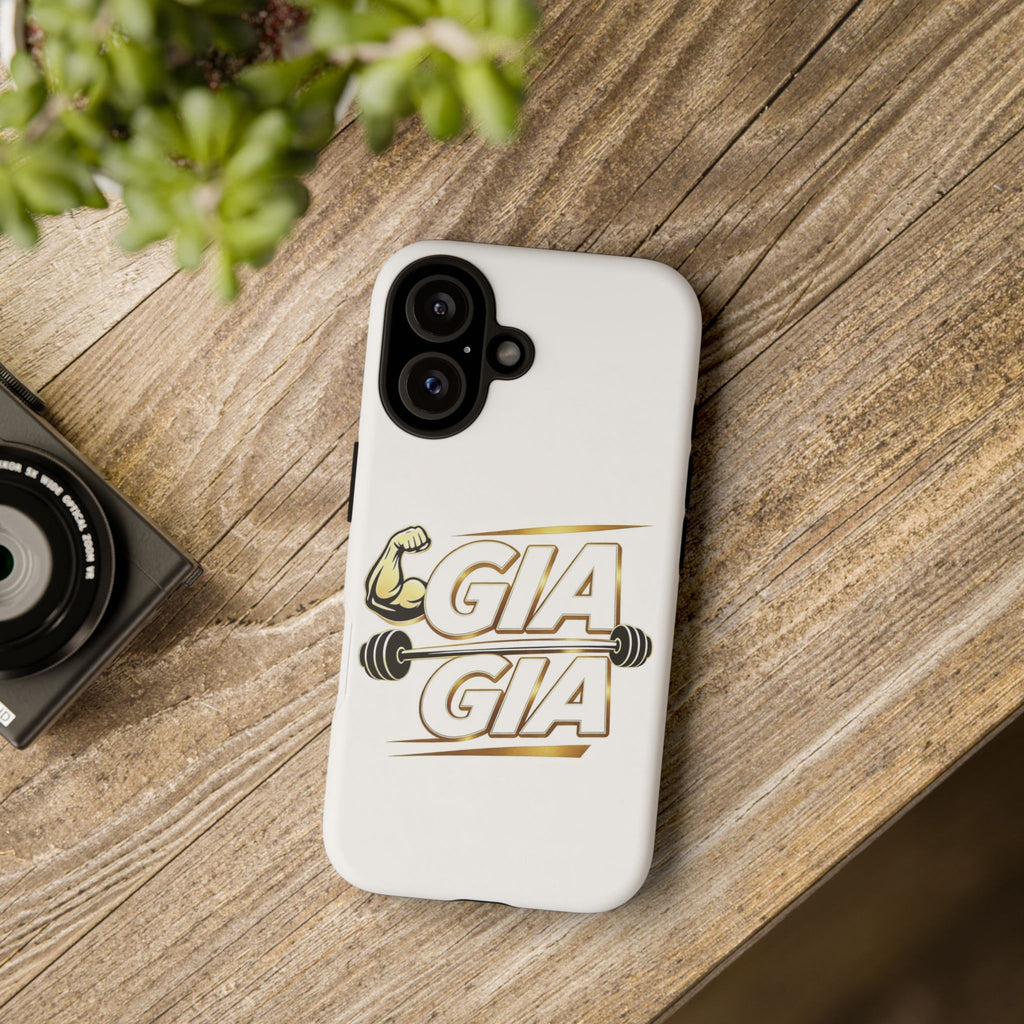Gym It Away - GIA White Phone Case