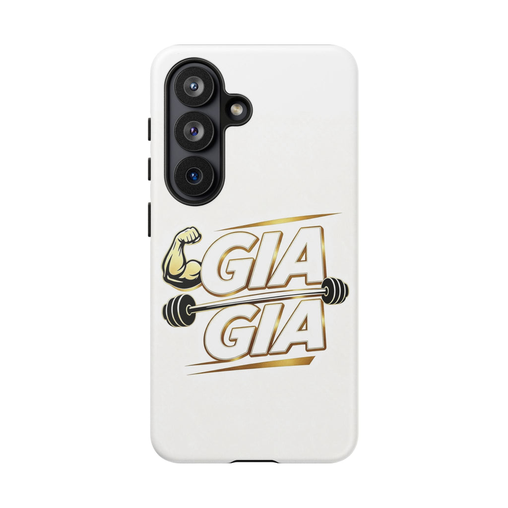 Gym It Away - GIA White Phone Case