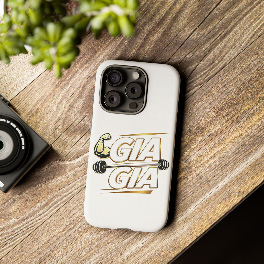 Gym It Away - GIA White Phone Case