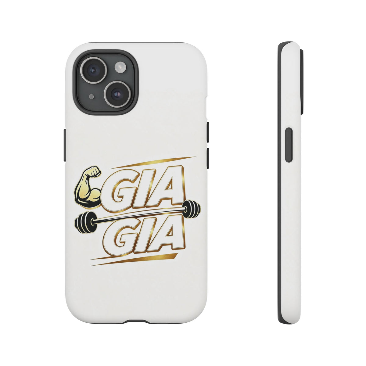 Gym It Away - GIA White Phone Case