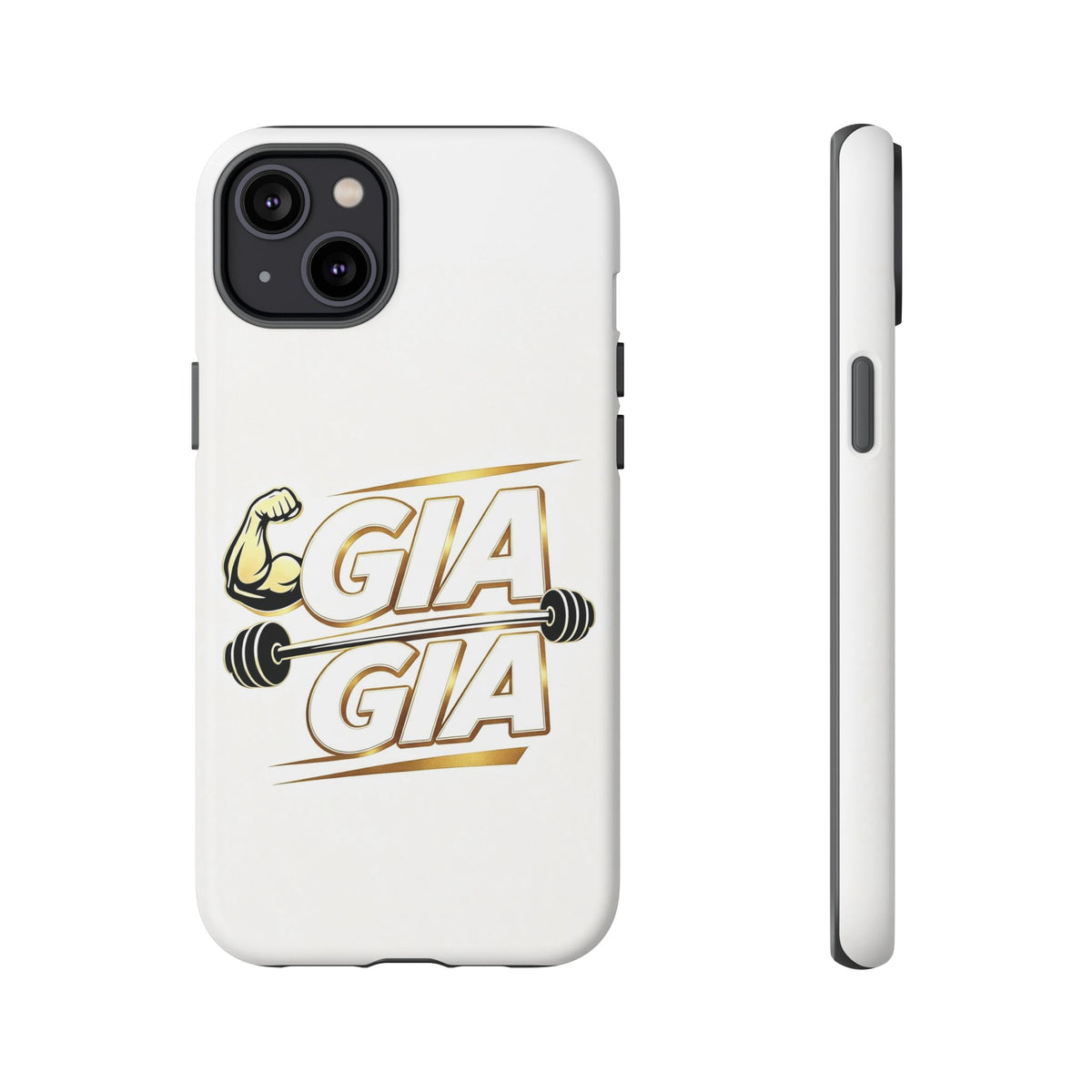 Gym It Away - GIA White Phone Case