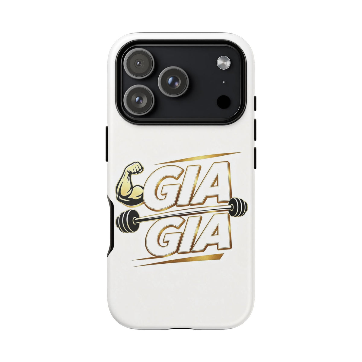 Gym It Away - GIA White Phone Case