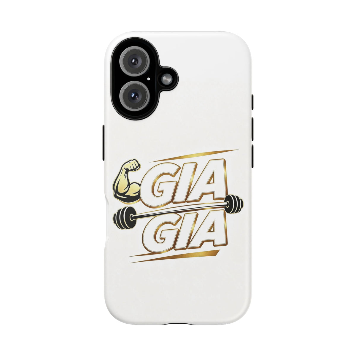 Gym It Away - GIA White Phone Case