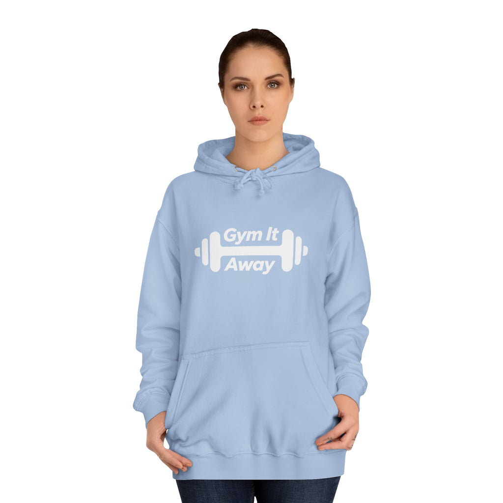 Gym It Away Hoodie — Fitness Barbell Pullover