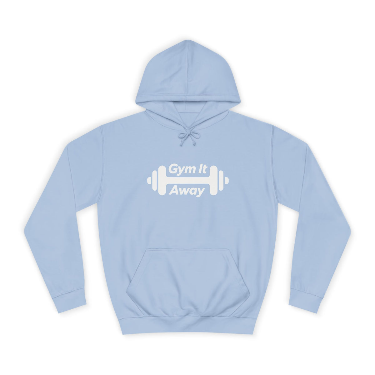Gym It Away Hoodie — Fitness Barbell Pullover