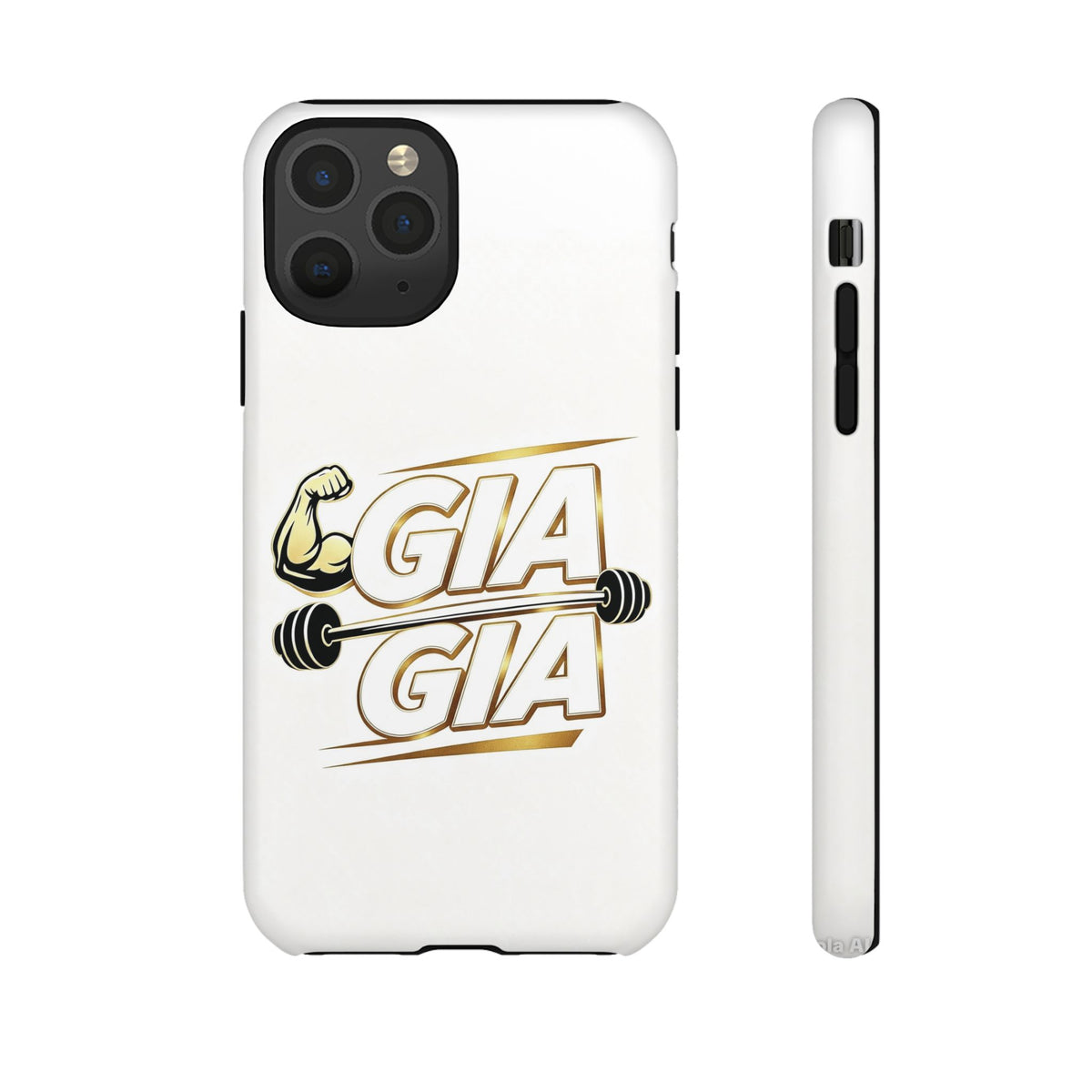 Gym It Away - GIA White Phone Case