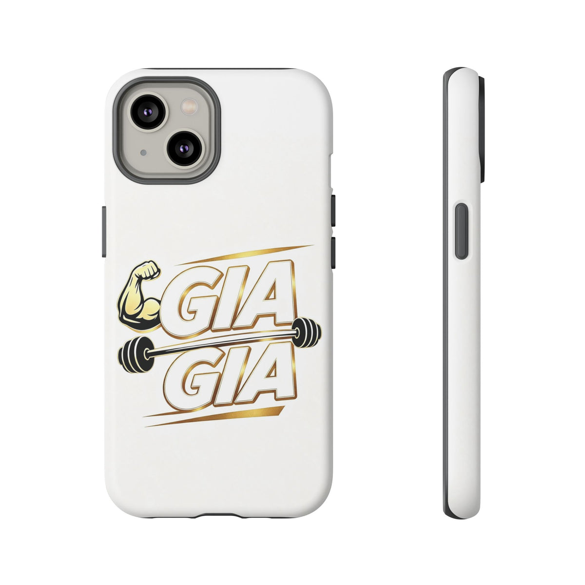 Gym It Away - GIA White Phone Case