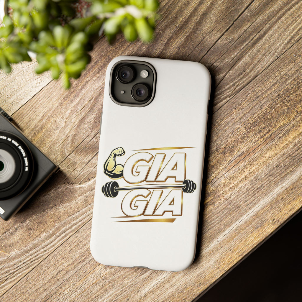 Gym It Away - GIA White Phone Case
