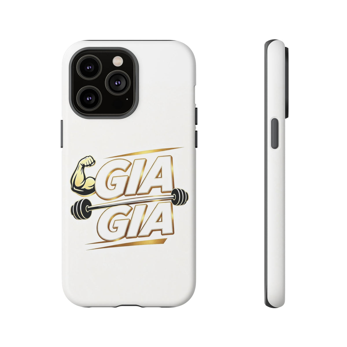 Gym It Away - GIA White Phone Case