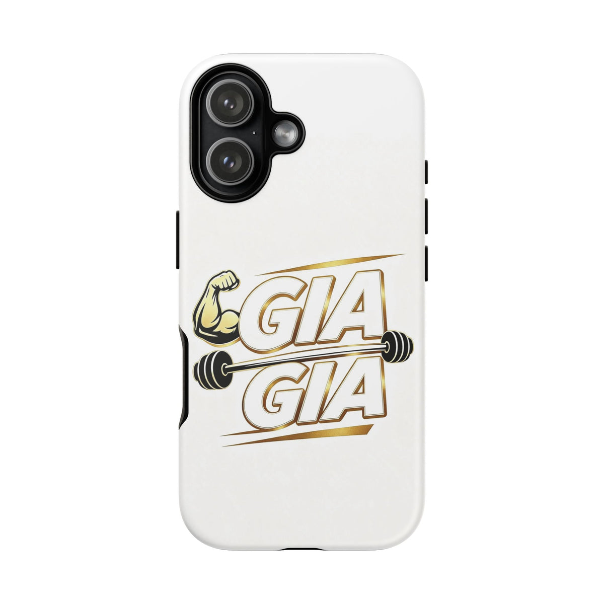 Gym It Away - GIA White Phone Case