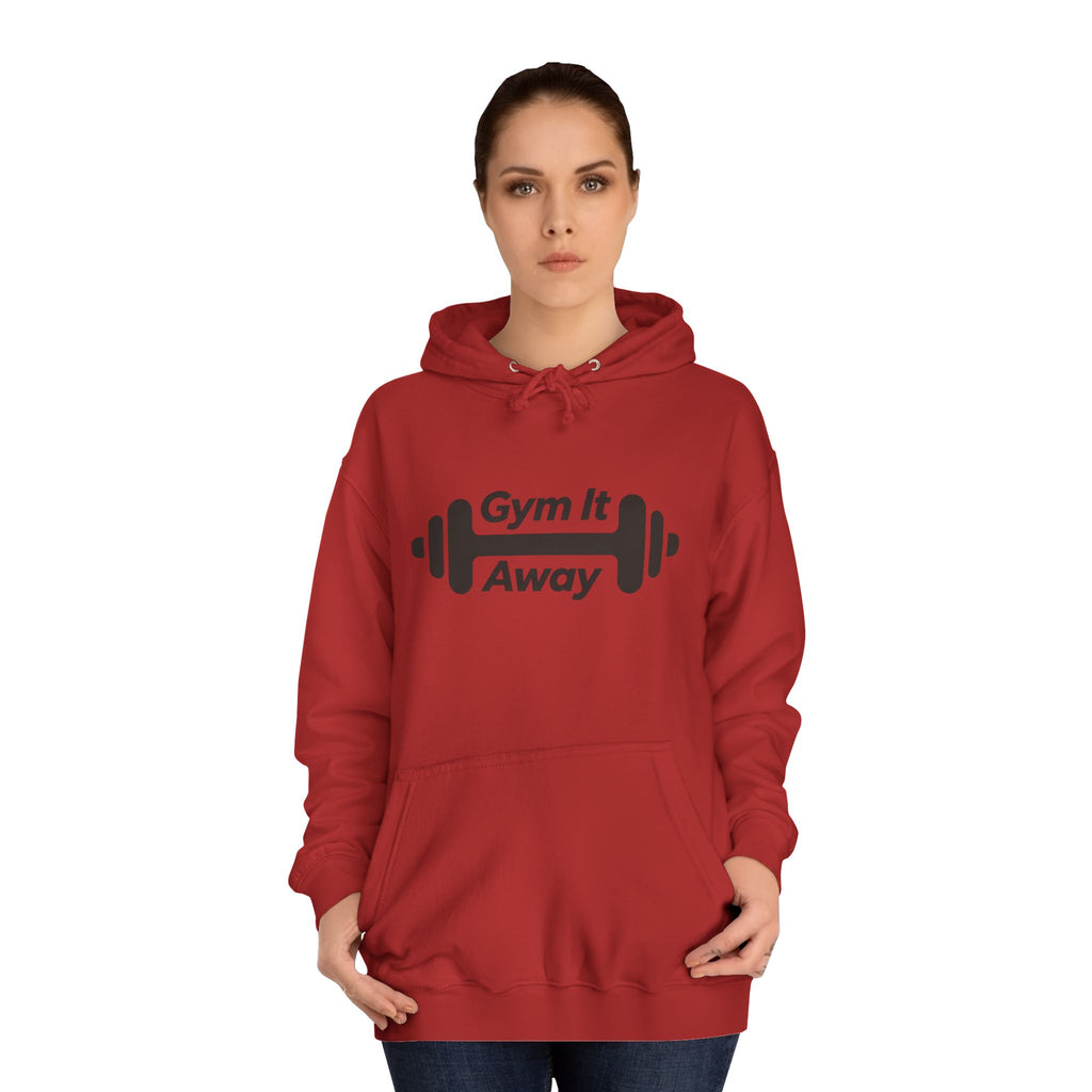 Gym It Away Hoodie — Fitness Barbell Pullover
