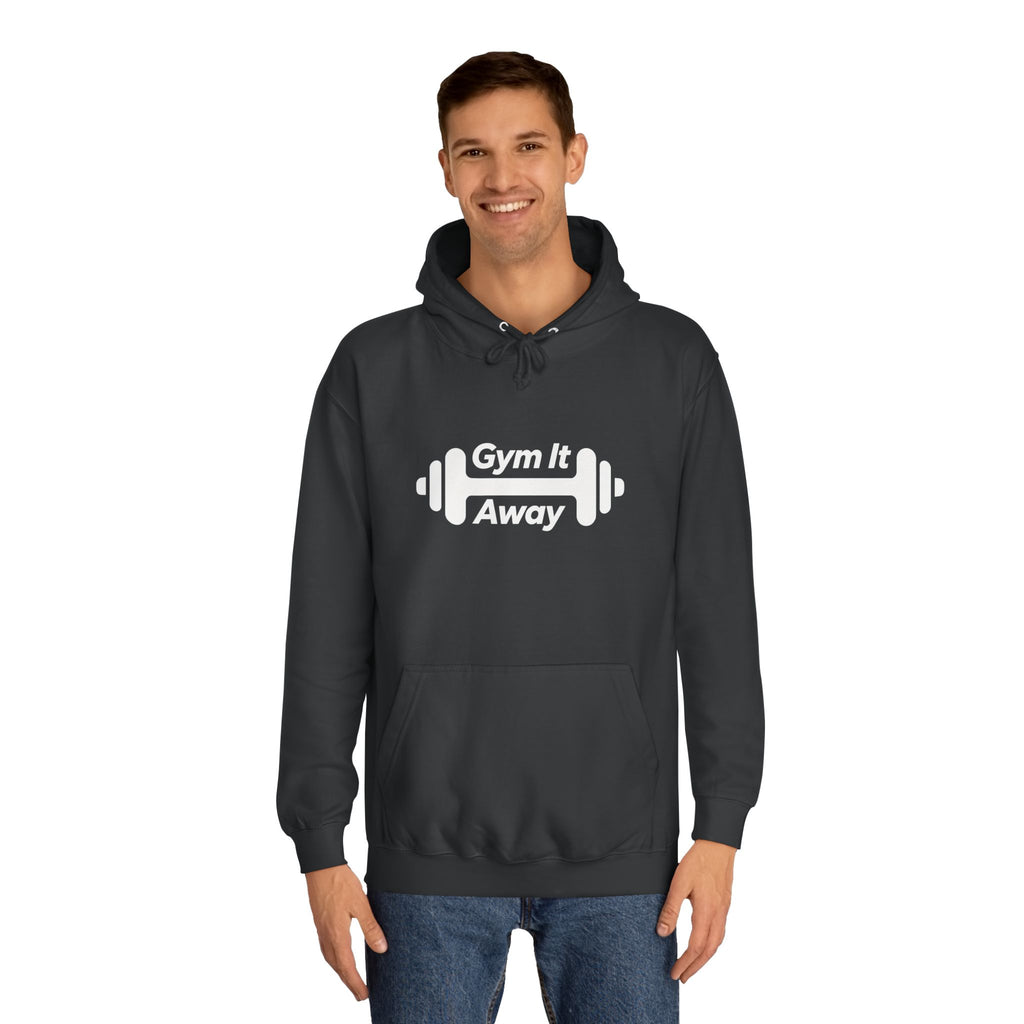 Gym It Away Hoodie — Fitness Barbell Pullover