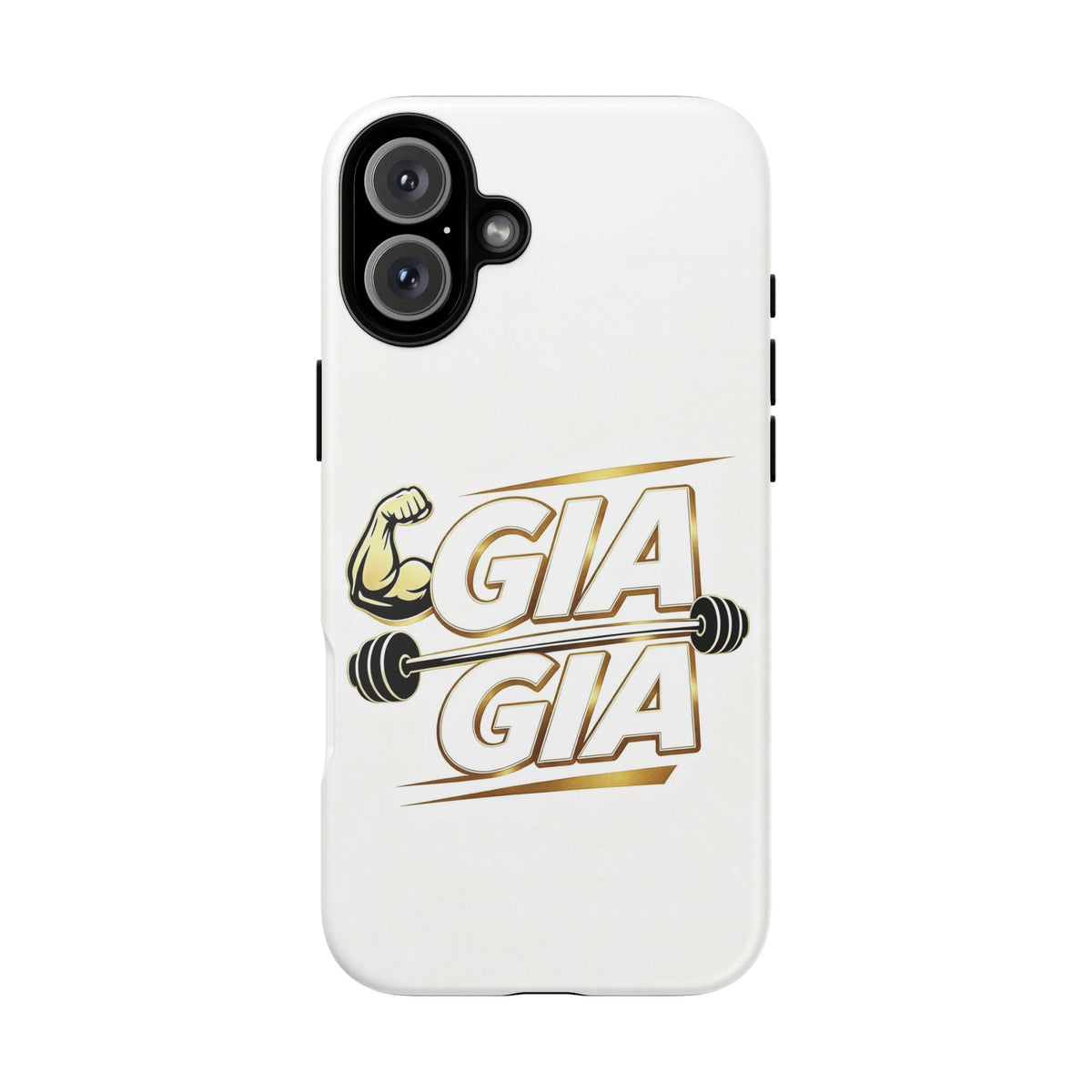 Gym It Away - GIA White Phone Case