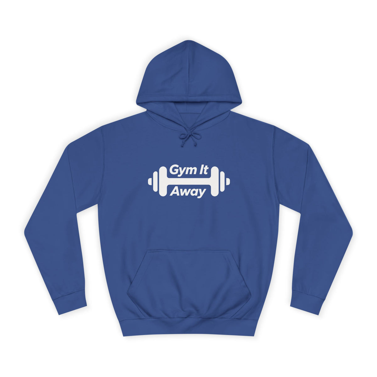 Gym It Away Hoodie — Fitness Barbell Pullover