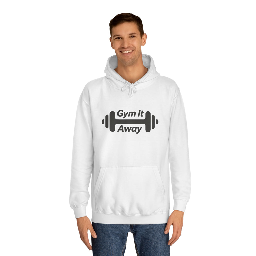 Gym It Away Hoodie — Fitness Barbell Pullover