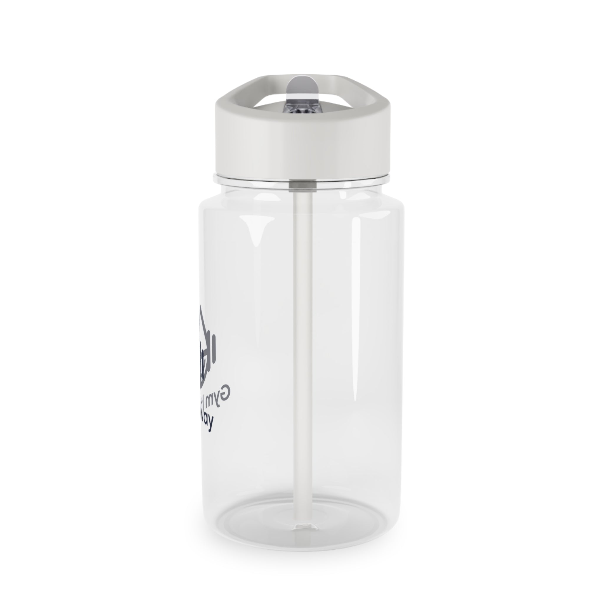 Gym It Away Tritan Water Bottle — Motivational Fitness Bottle with Straw
