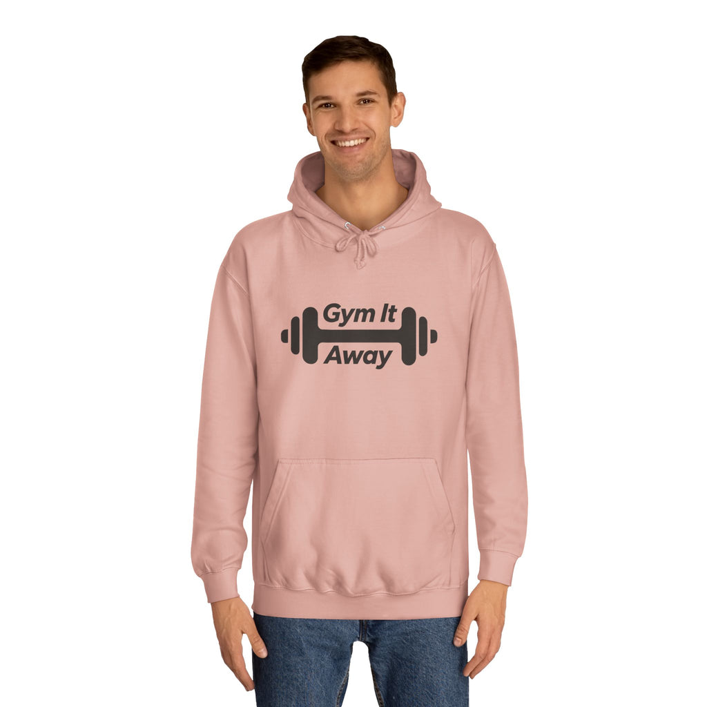 Gym It Away Hoodie — Fitness Barbell Pullover