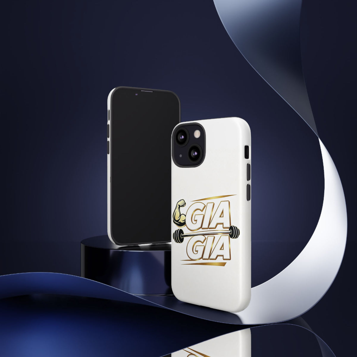 Gym It Away - GIA White Phone Case