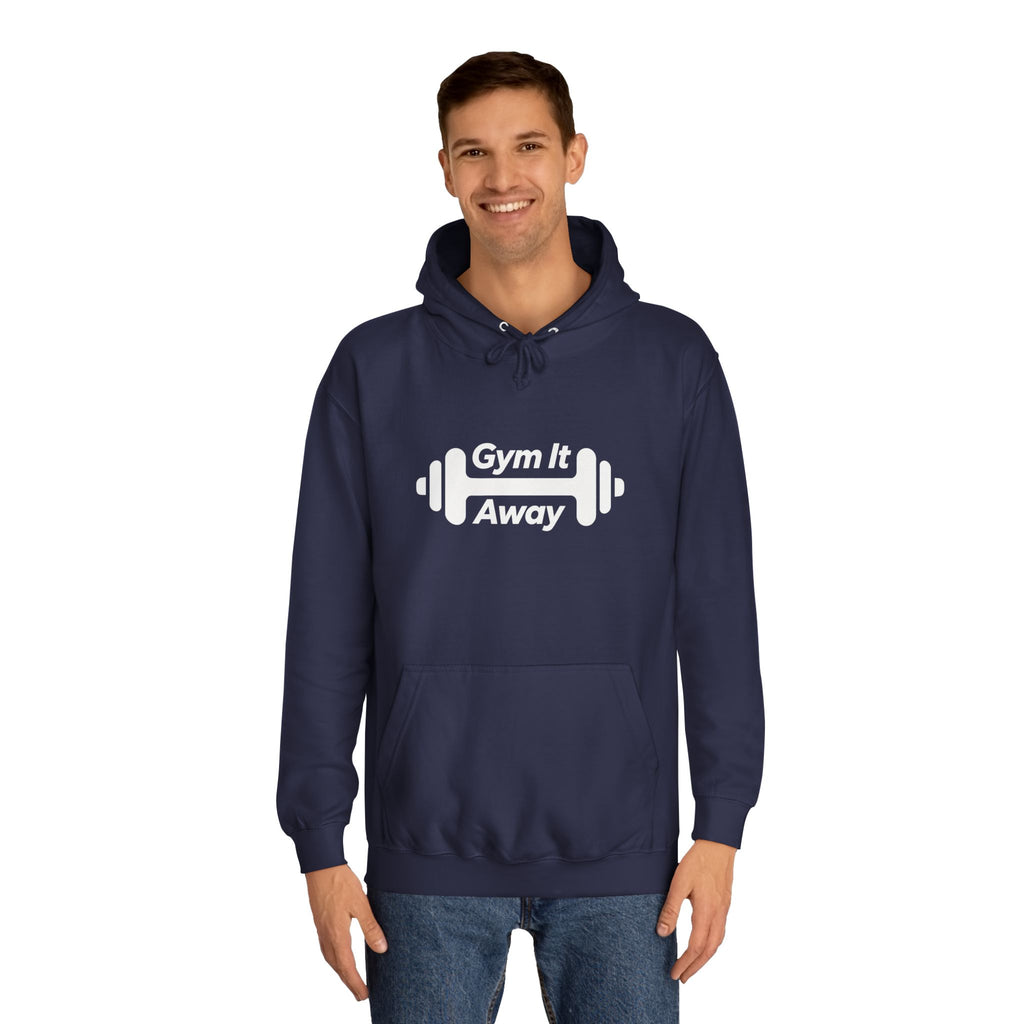 Gym It Away Hoodie — Fitness Barbell Pullover