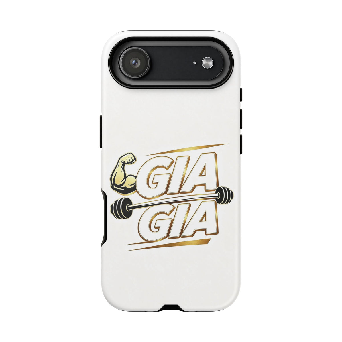 Gym It Away - GIA White Phone Case