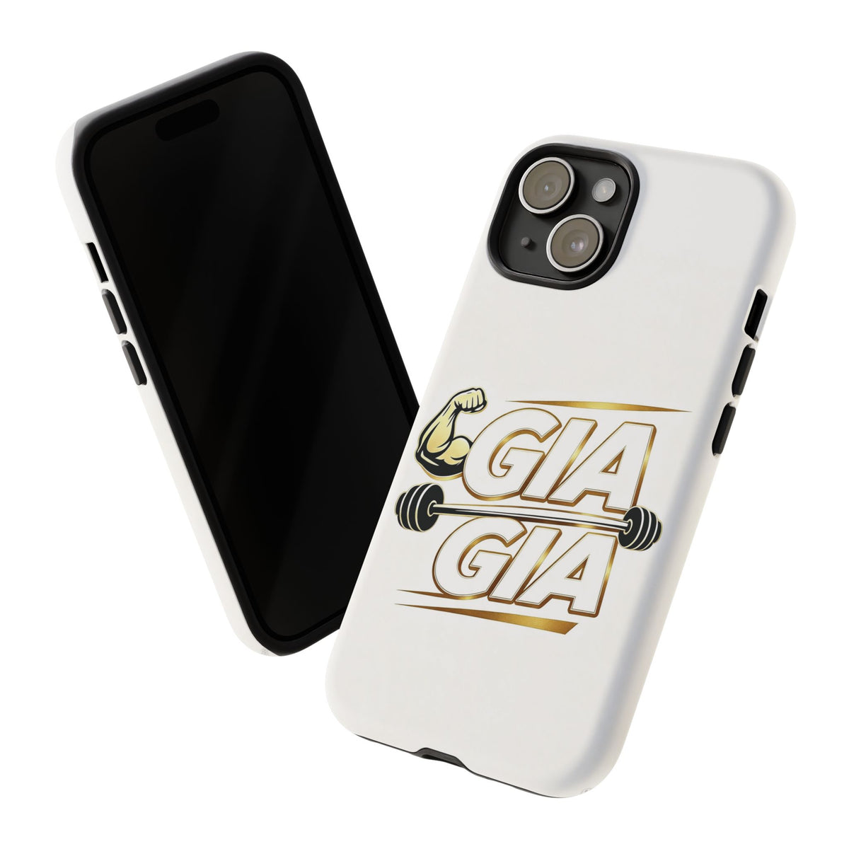 Gym It Away - GIA White Phone Case