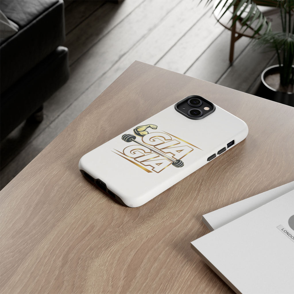 Gym It Away - GIA White Phone Case