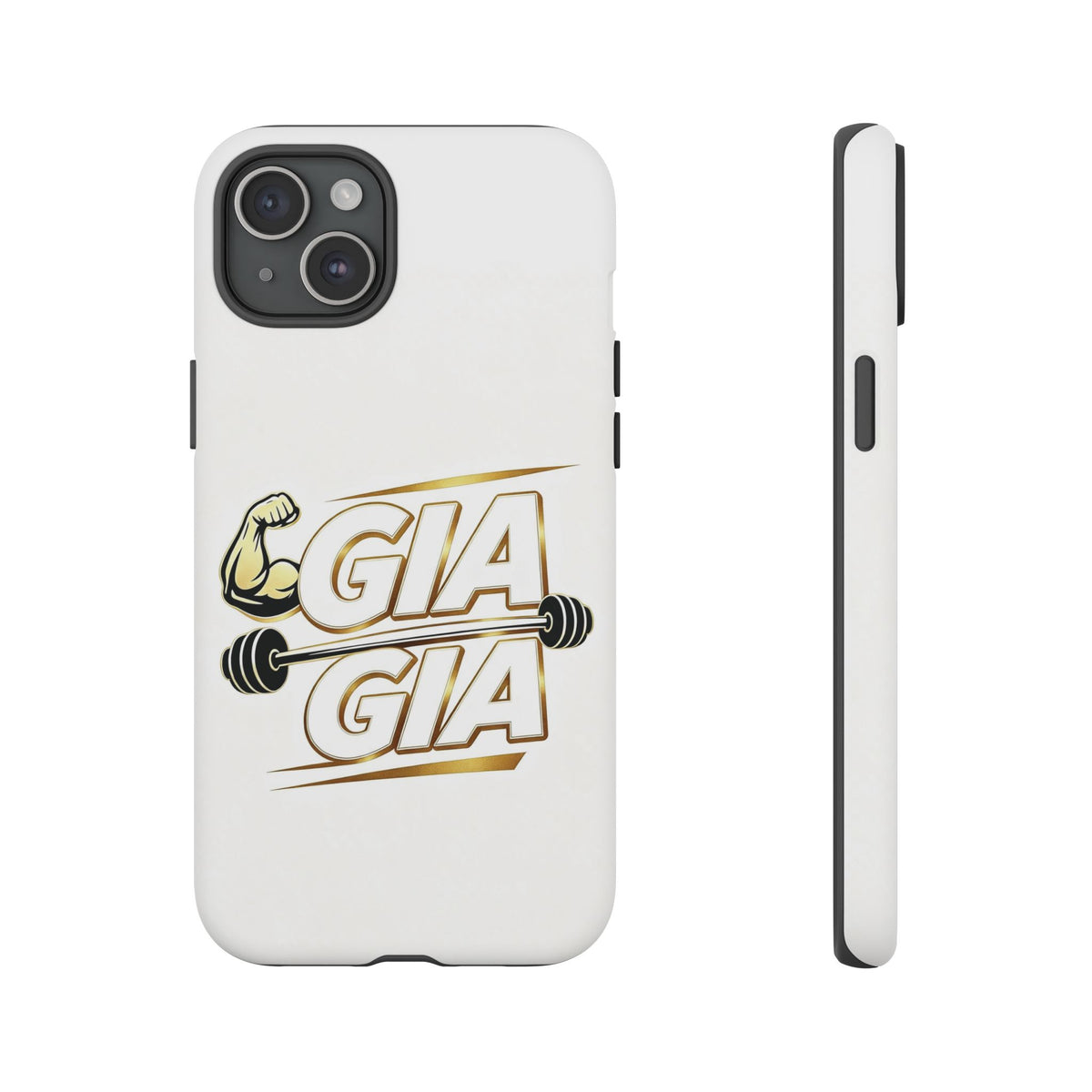 Gym It Away - GIA White Phone Case