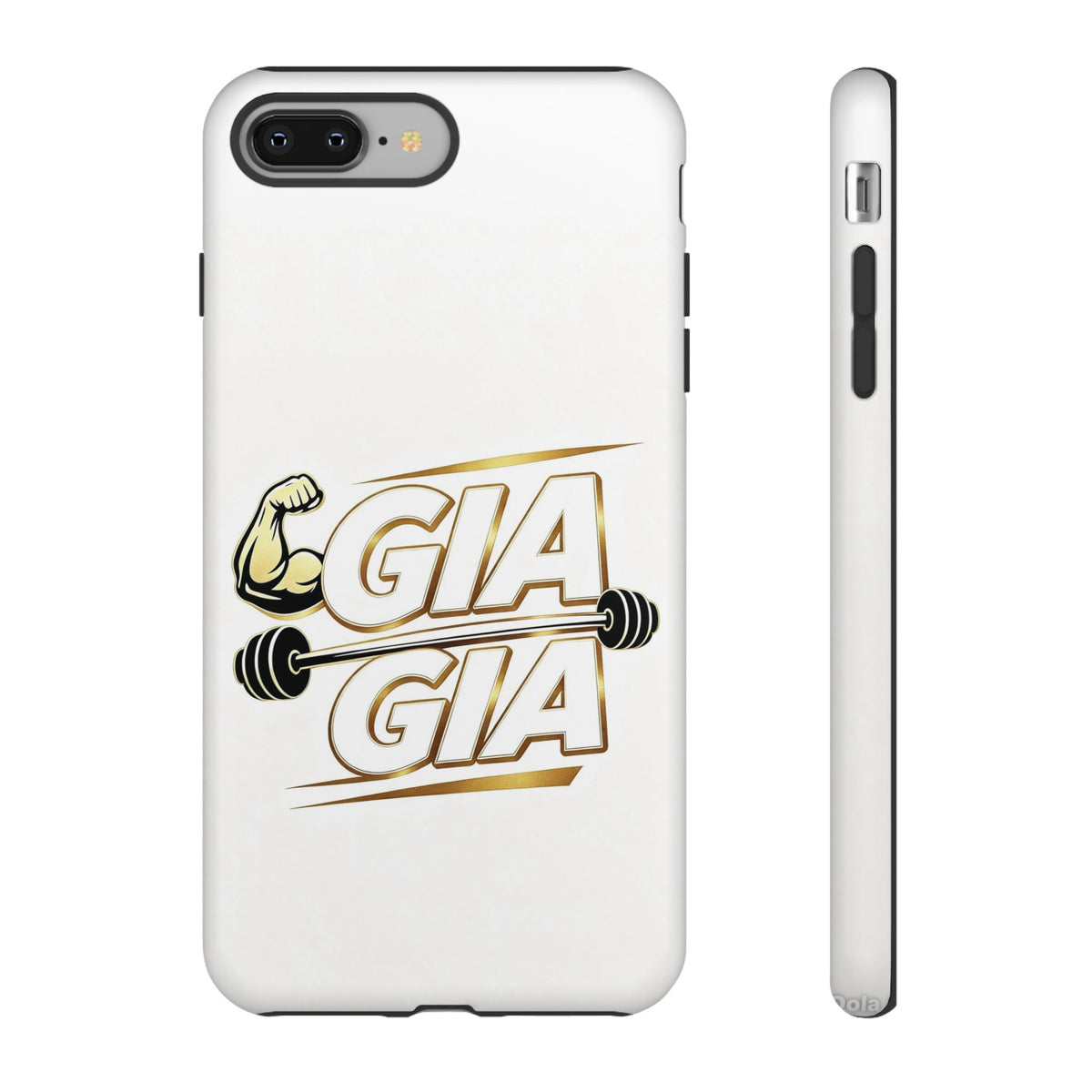Gym It Away - GIA White Phone Case