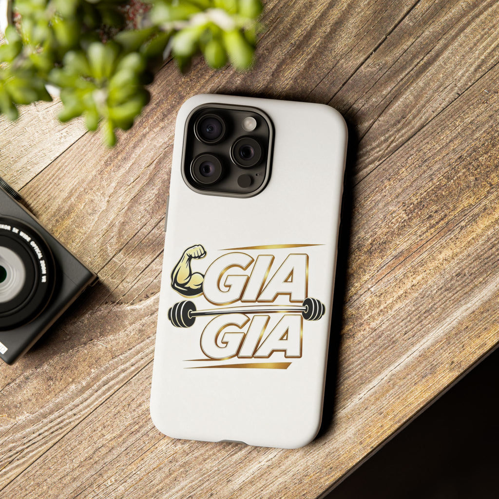 Gym It Away - GIA White Phone Case