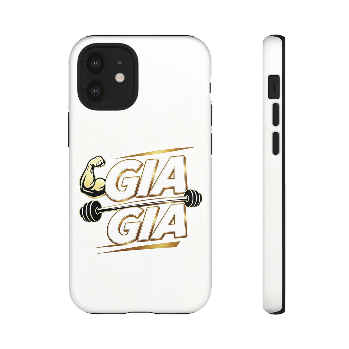 Gym It Away - GIA White Phone Case