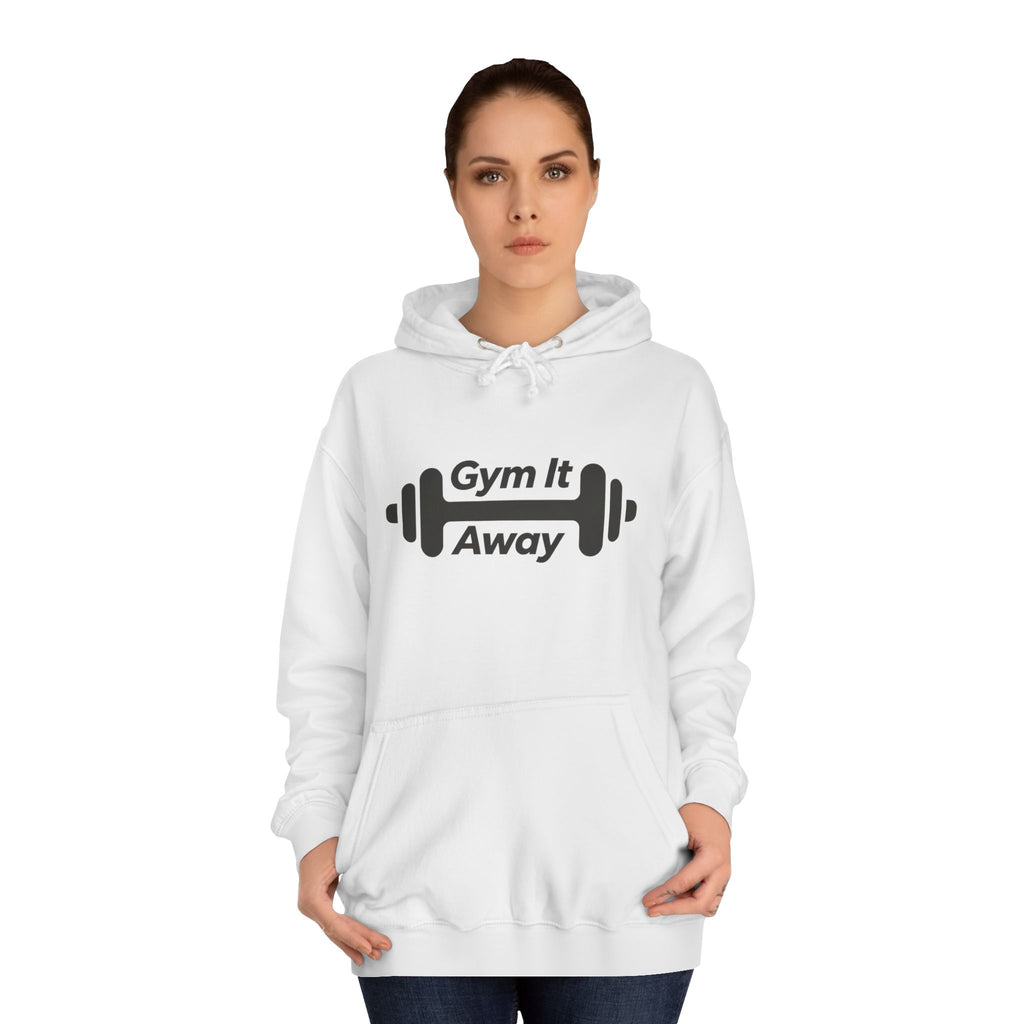 Gym It Away Hoodie — Fitness Barbell Pullover