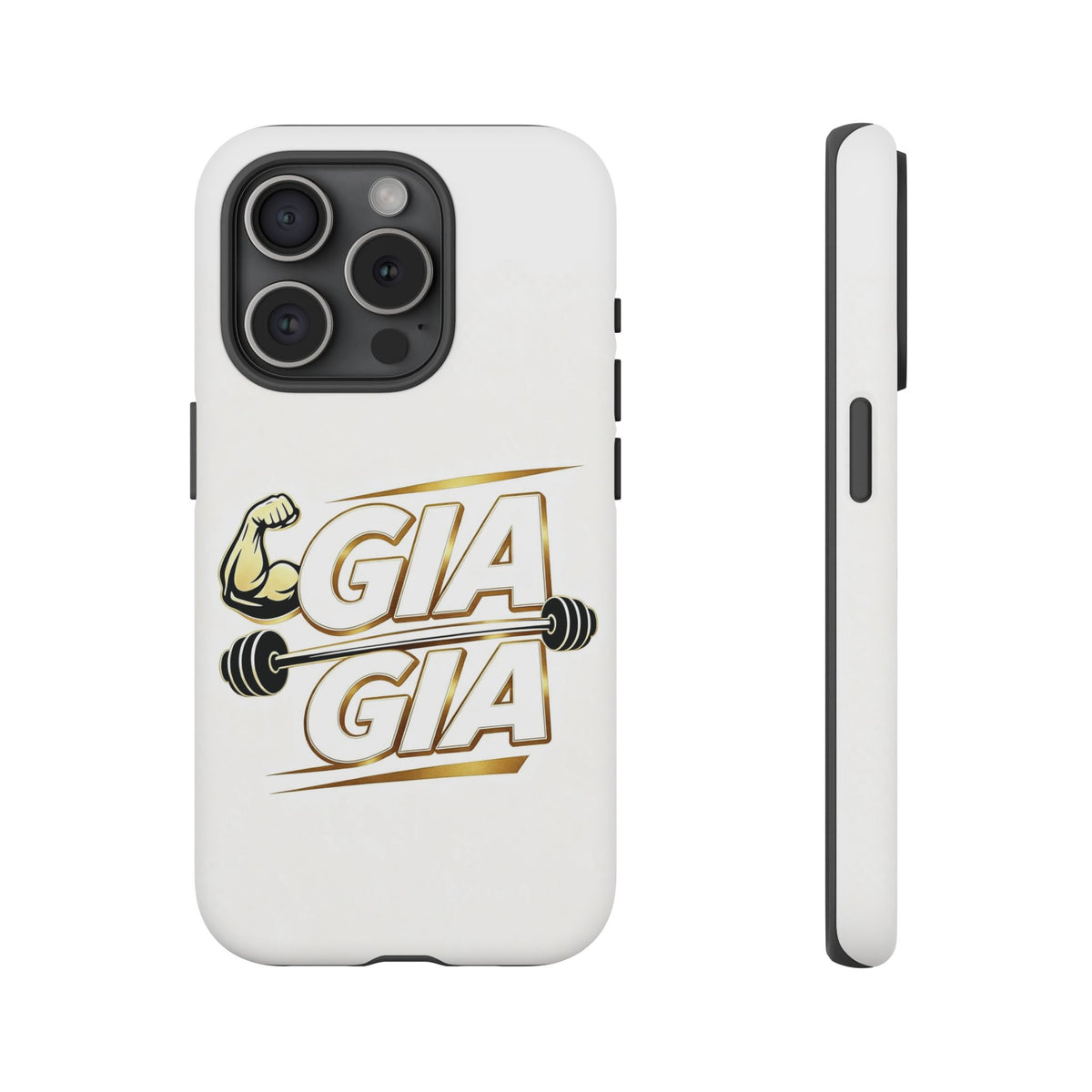 Gym It Away - GIA White Phone Case