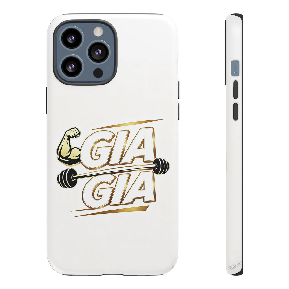 Gym It Away - GIA White Phone Case