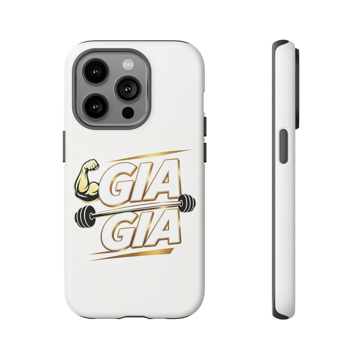 Gym It Away - GIA White Phone Case