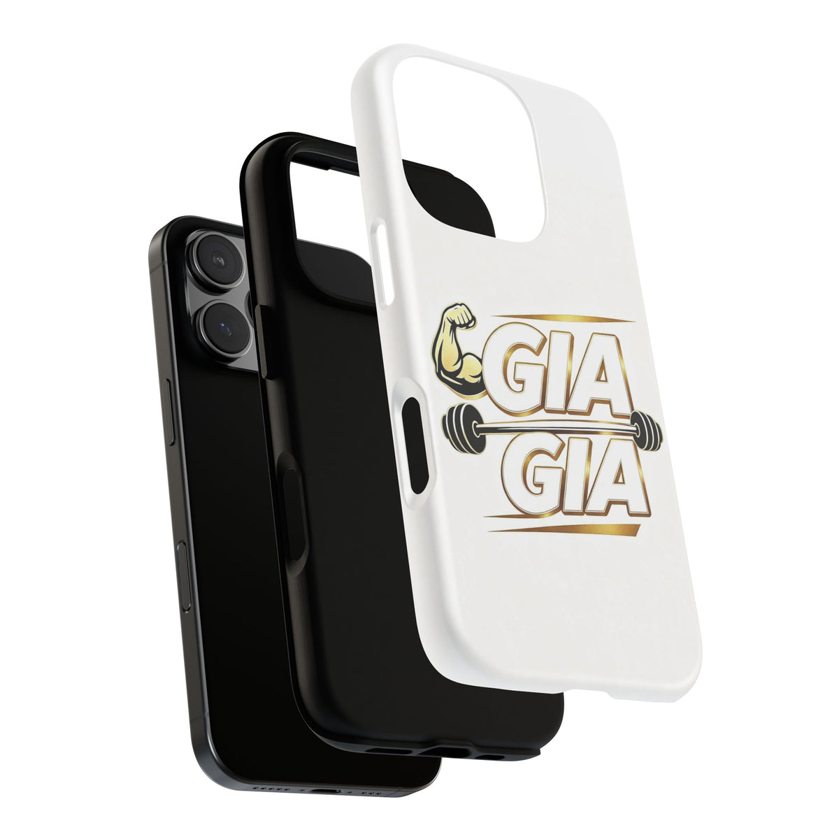 Gym It Away - GIA White Phone Case