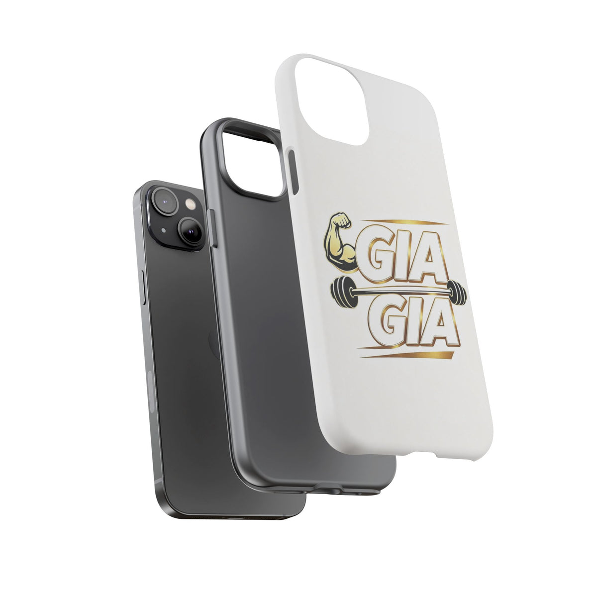 Gym It Away - GIA White Phone Case