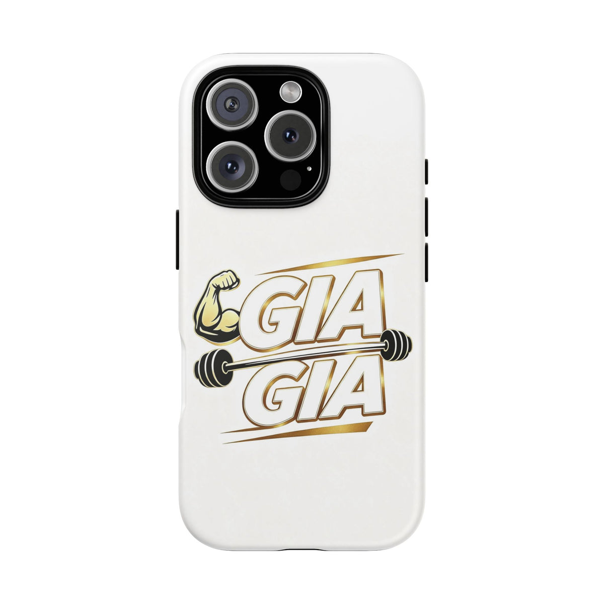 Gym It Away - GIA White Phone Case