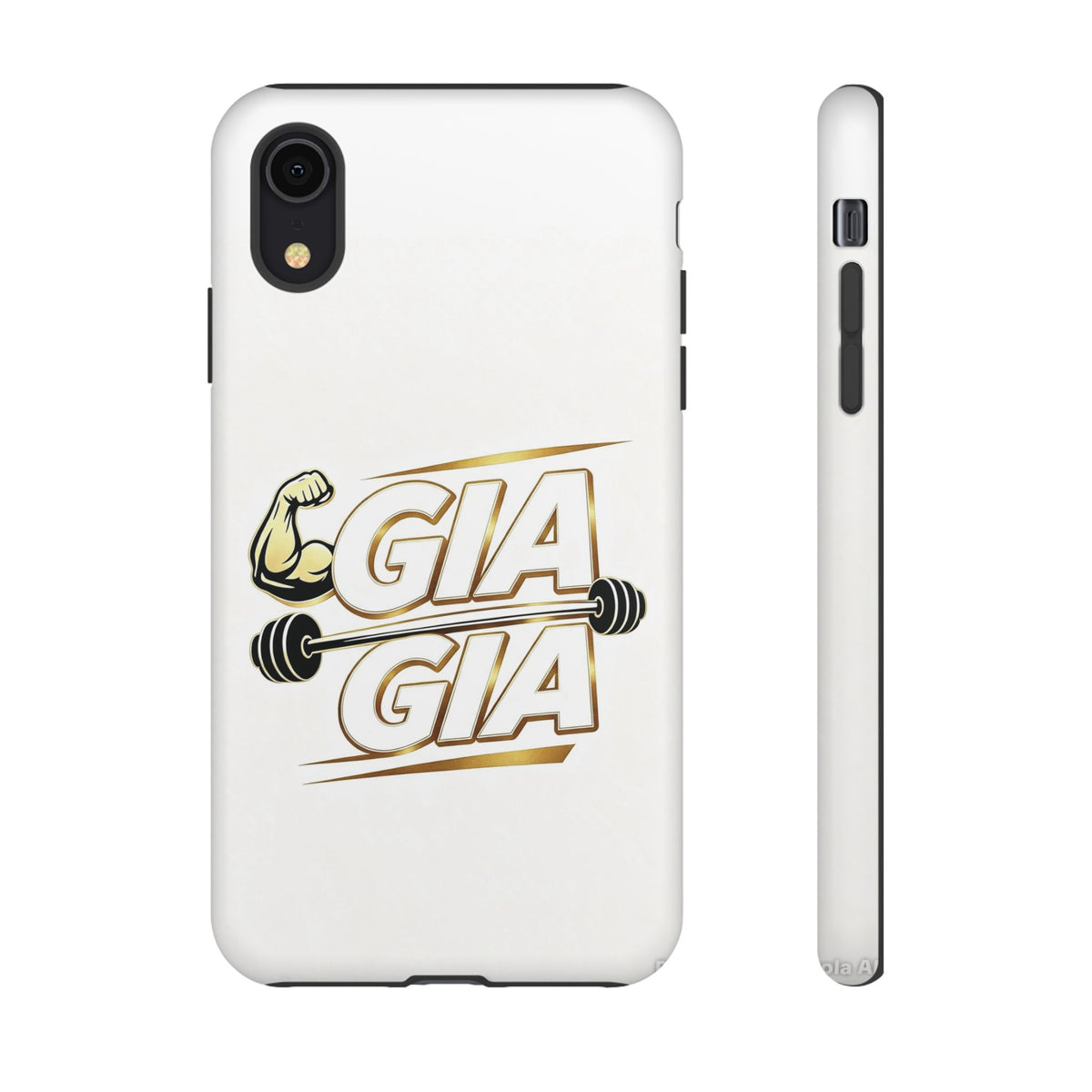 Gym It Away - GIA White Phone Case