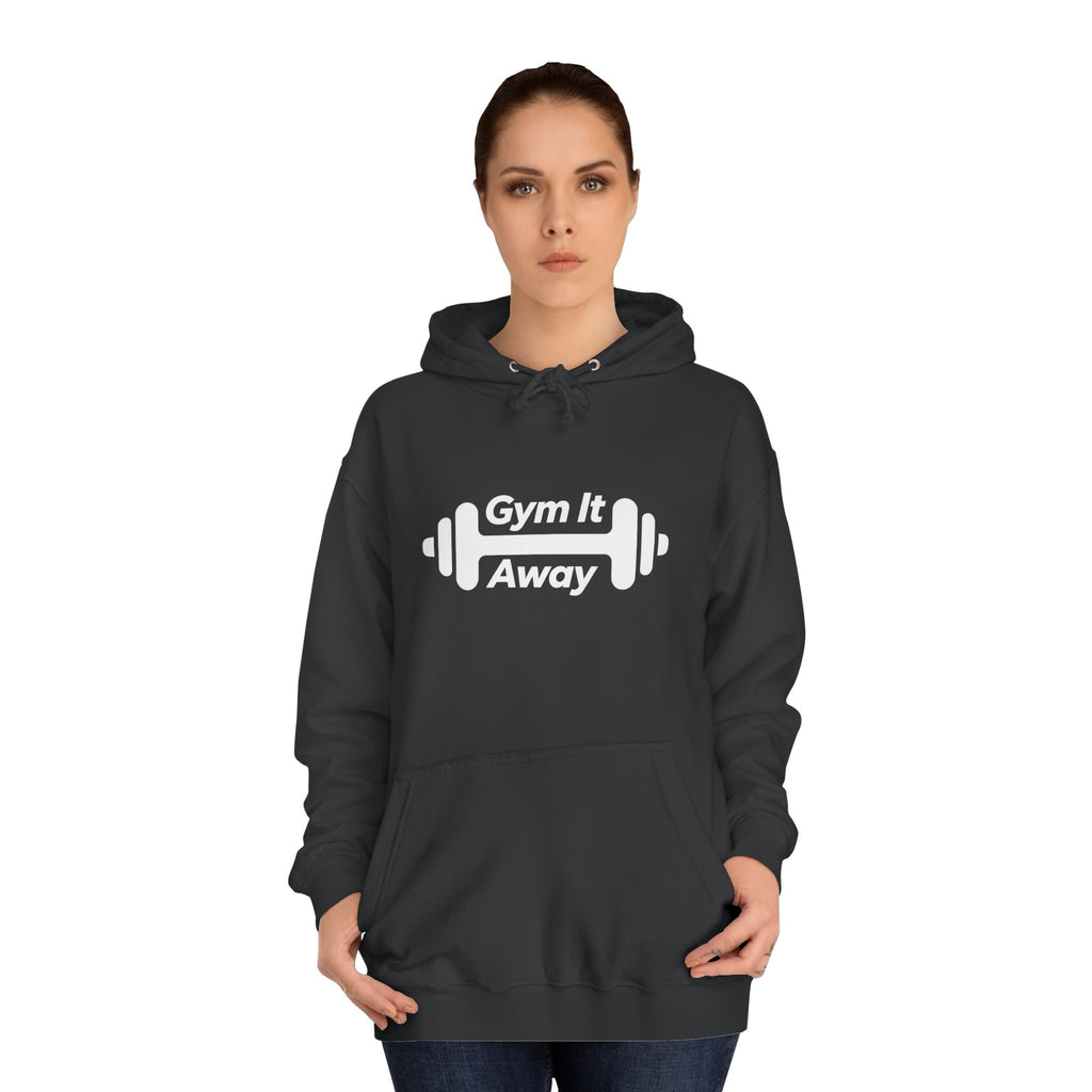 Gym It Away Hoodie — Fitness Barbell Pullover