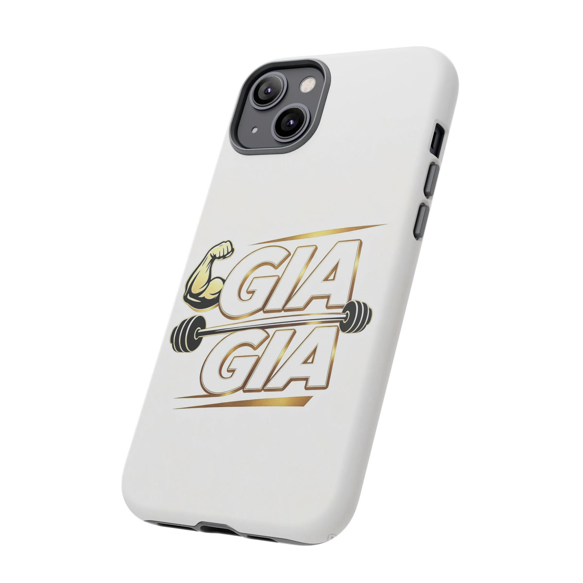 Gym It Away - GIA White Phone Case
