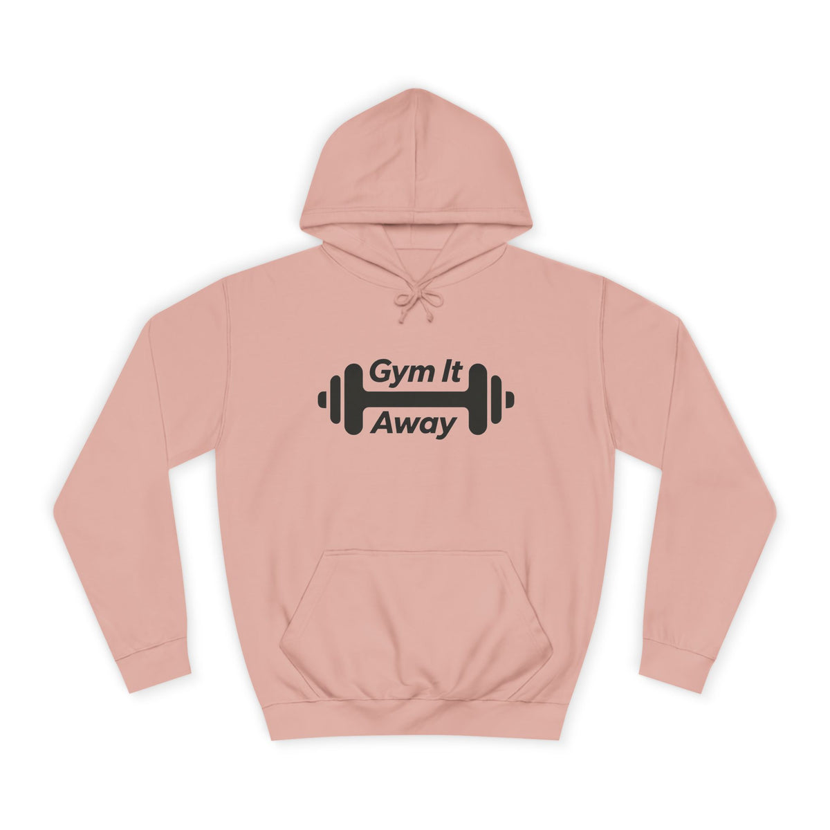 Gym It Away Hoodie — Fitness Barbell Pullover