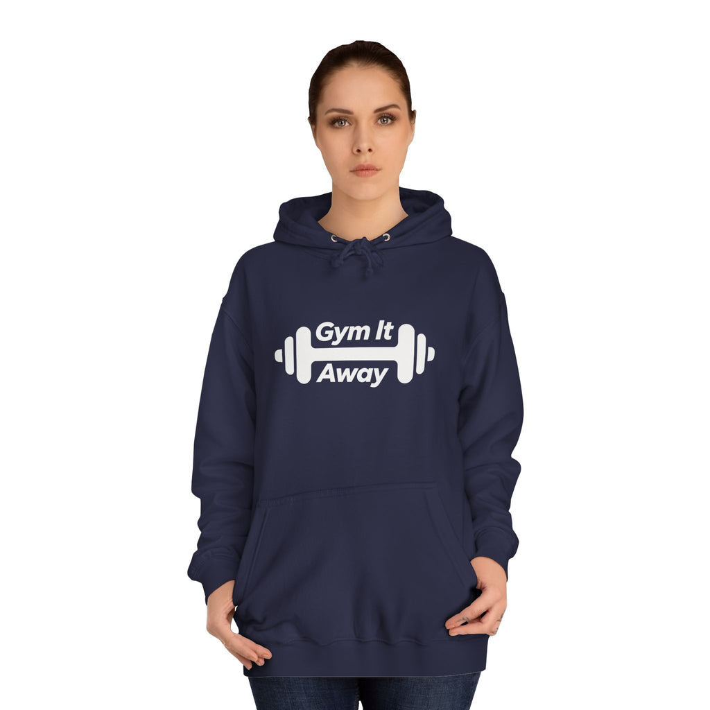 Gym It Away Hoodie — Fitness Barbell Pullover
