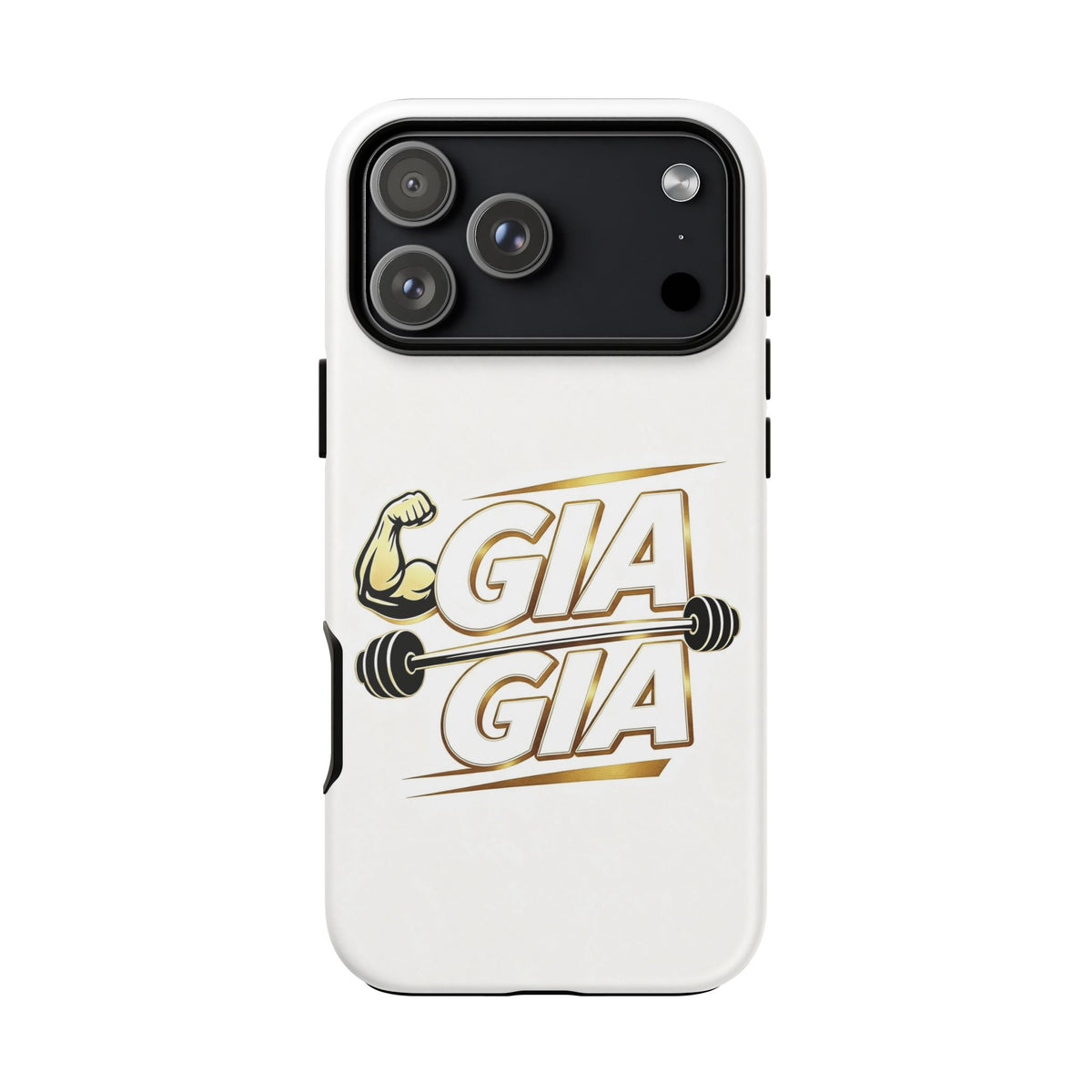 Gym It Away - GIA White Phone Case