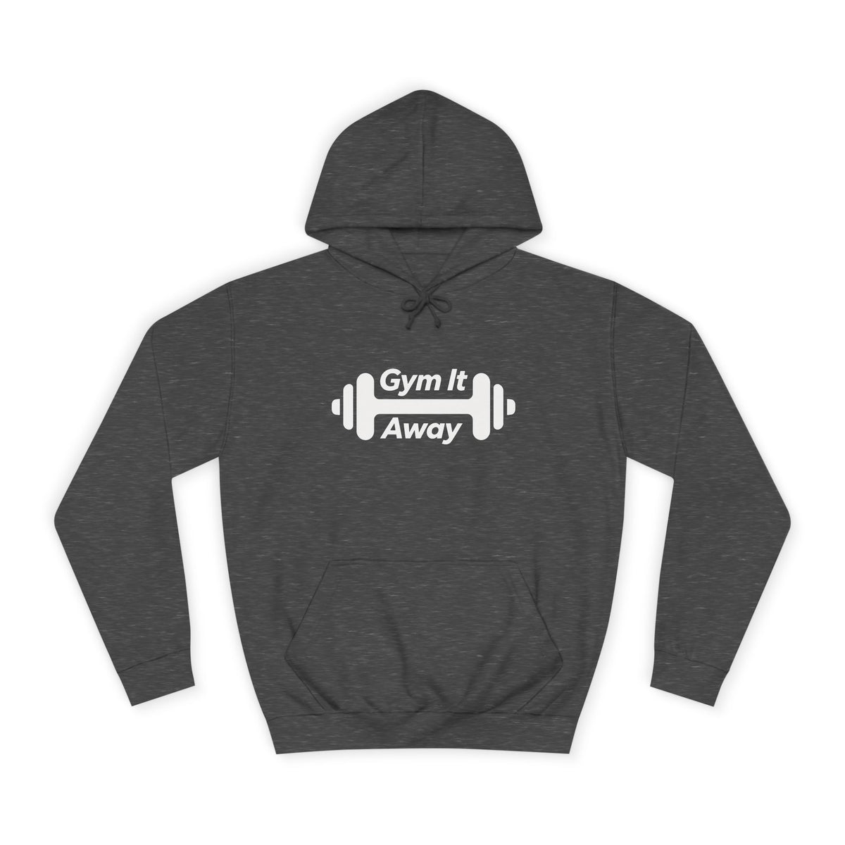 Gym It Away Hoodie — Fitness Barbell Pullover
