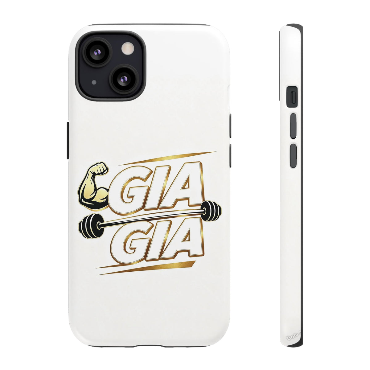 Gym It Away - GIA White Phone Case