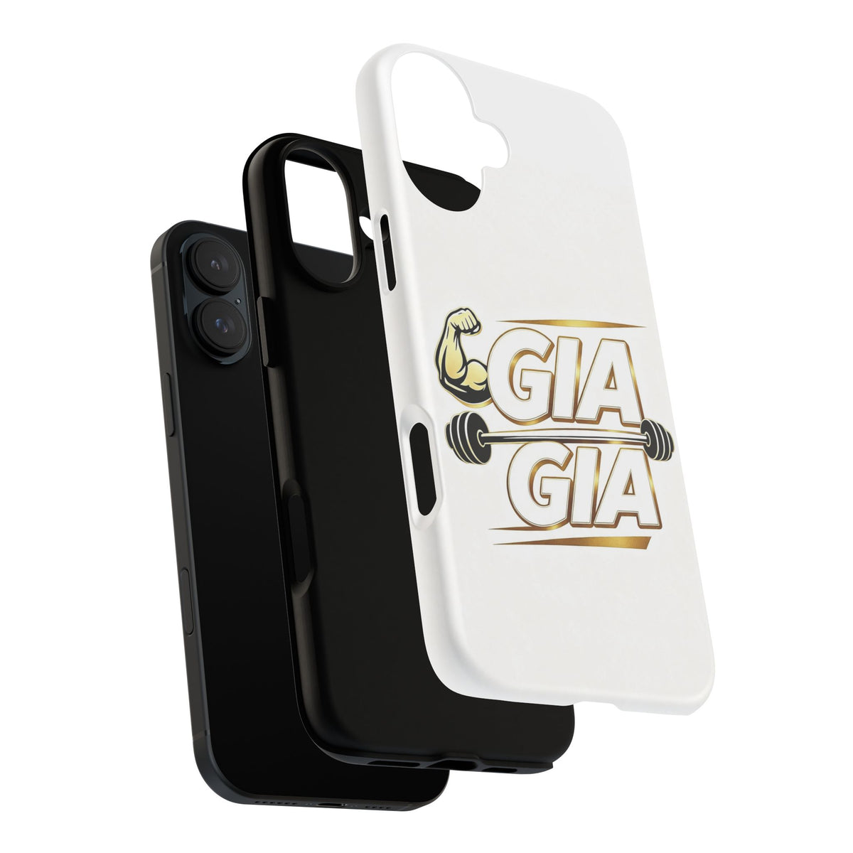 Gym It Away - GIA White Phone Case