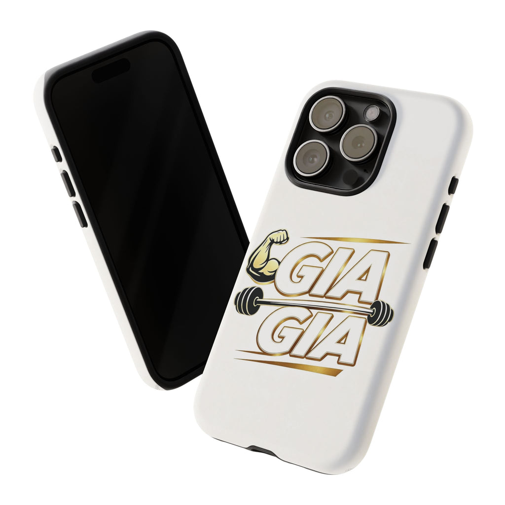 Gym It Away - GIA White Phone Case