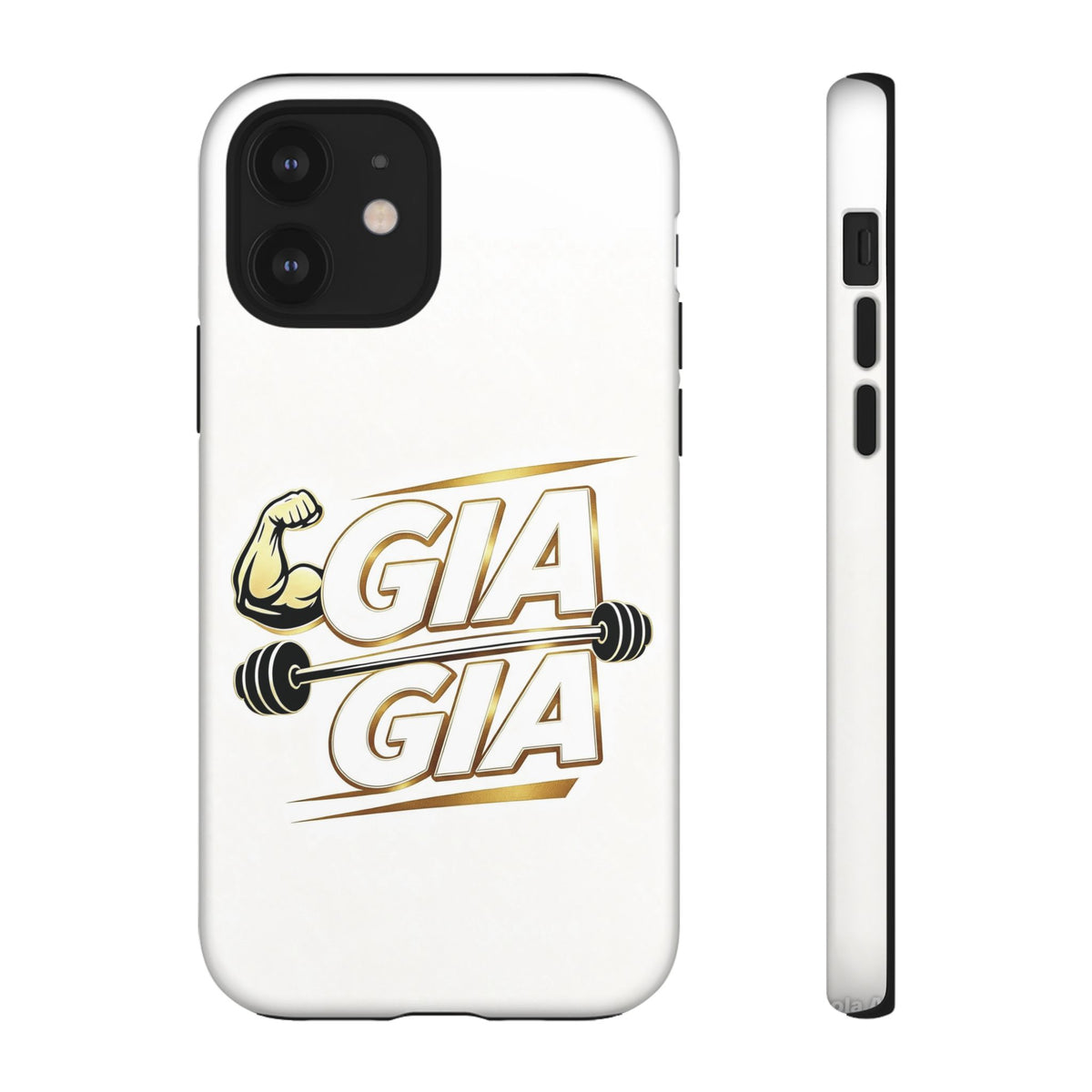 Gym It Away - GIA White Phone Case